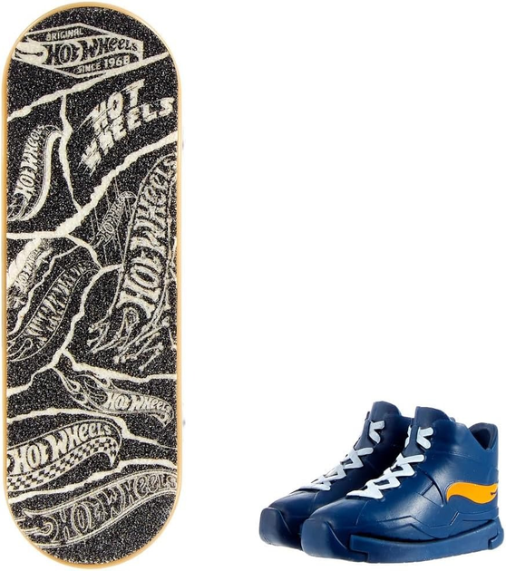 Zestaw zabawkowy Hot Wheels Deskorolka Tricked Out Trike + buty do jazdy palcami HVJ87 (0194735205967) - obraz 3