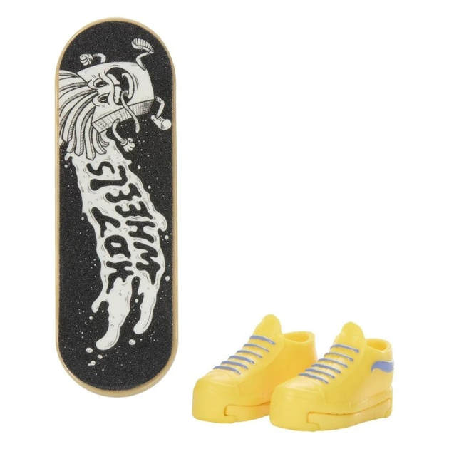 Zestaw zabawkowy Hot Wheels Deskorolka Beefin + buty do jazdy palcami HVJ95 (0194735205950) - obraz 5