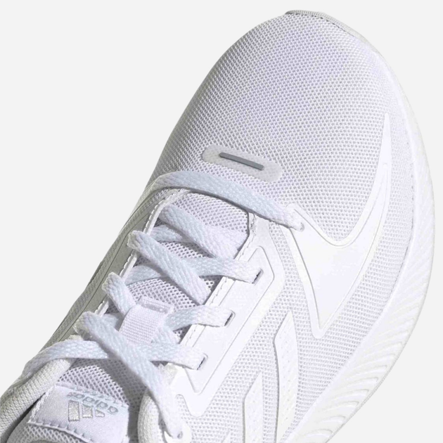 Підліткові кросівки для дівчинки adidas Runfalcon 2.0 K FY9496 38.5 Білі (4064036728075) (955555905660849) - Уцінка - зображення 4