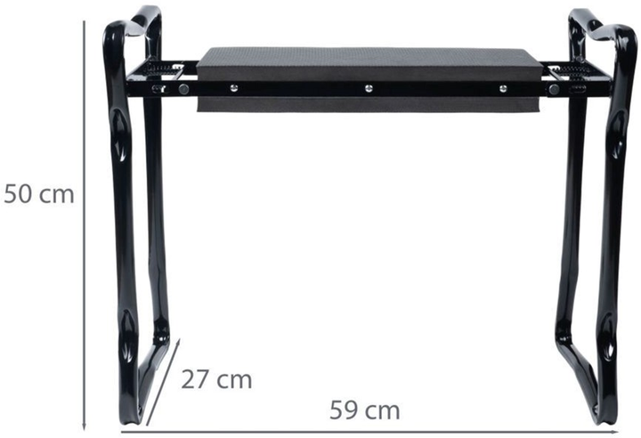 Садова підставка для колін ModernHome by Multistore 59 x 27 x 50 см (5904265079878) - зображення 7
