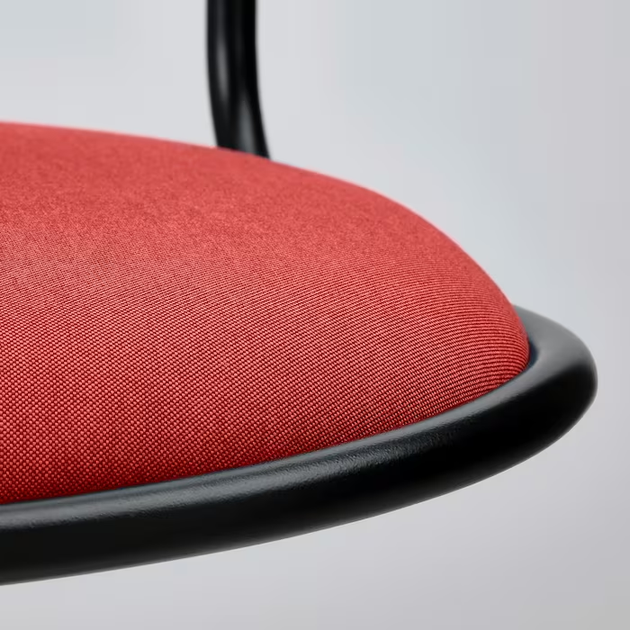 Компьютерное кресло ORFJALL IKEA 395.010.77 черный/красный - изображение 3