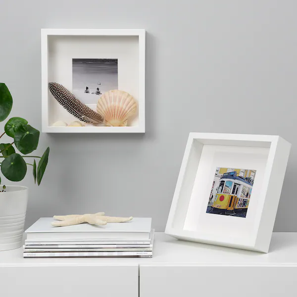 Рамка SANNAHED IKEA 004.591.16 белый - изображение 2