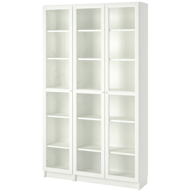 Полка BILLY/OXBERG IKEA 692.818.04 белый - Фото 1 Полка BILLY/OXBERG IKEA 692.818.04 белый - изображение 1