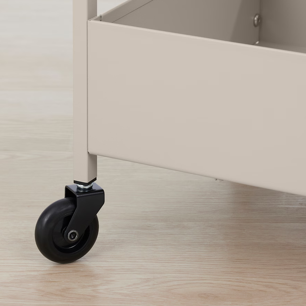 Тележка NISSAFORS IKEA 405.858.01 бежевый - Фото 5 Тележка NISSAFORS IKEA 405.858.01 бежевый - изображение 5