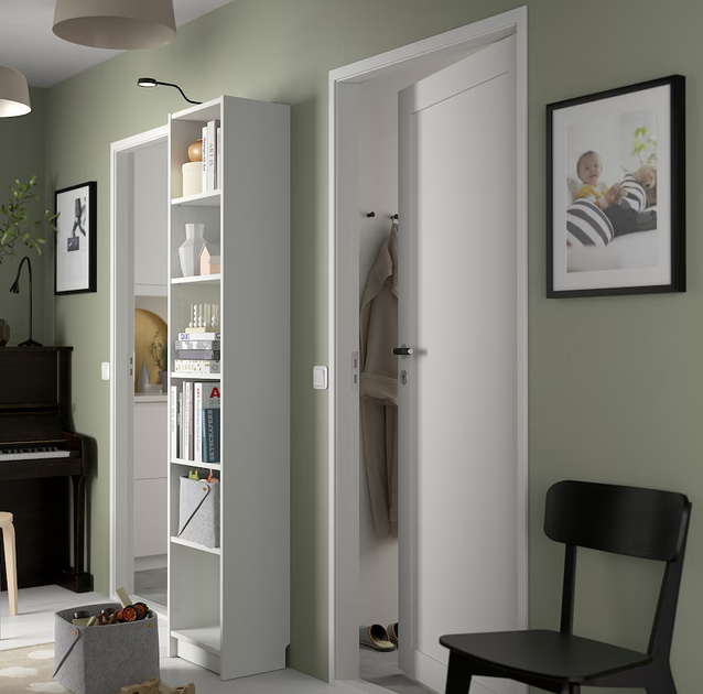 Книжкова шафа BILLY IKEA 502.638.38 білий - зображення 2