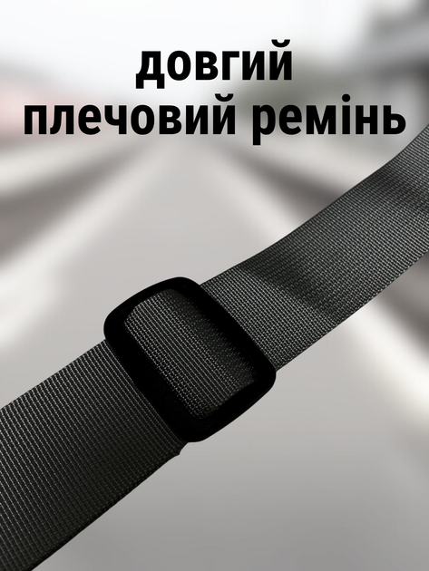 Спортивна сумка для тренувань залу спорту фітнесу дорожня велика тренажерного спортзалу боксу форми одягу в дорогу водонепроникна чоловіча жіноча через плече з відділенням для взуття підлтіка йоги фізкультури подорожі містка чорна HechPro ТБ050 - зображення 6