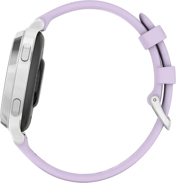Smartwatch Garmin Lily 2 Active 38 mm Silver/Jasmine Purple (0753759342692) - obraz 4