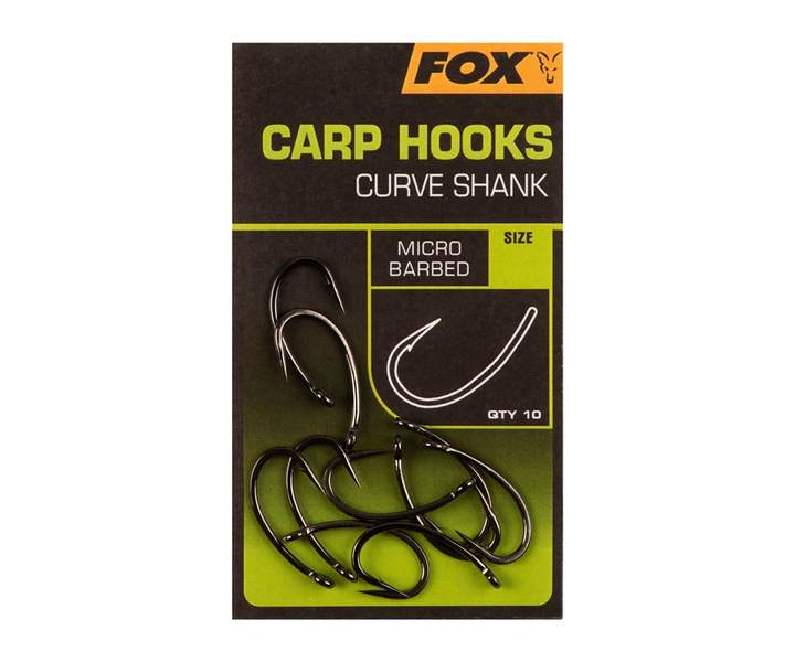 Карповый Крючок Fox Carp Hooks Curve Shank #8 10pcs,CHK234 - Фото 2 Карповый Крючок Fox Carp Hooks Curve Shank #8 10pcs,CHK234 - изображение 2