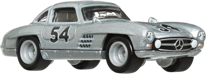Машинка Mattel Hot Wheels Premium Car Culture Team Transport Mercedes-Benz 300SL & Mercedes-Benz '55 Blaues Wunder #70 1:64 HRV48 (0194735186242) - зображення 5