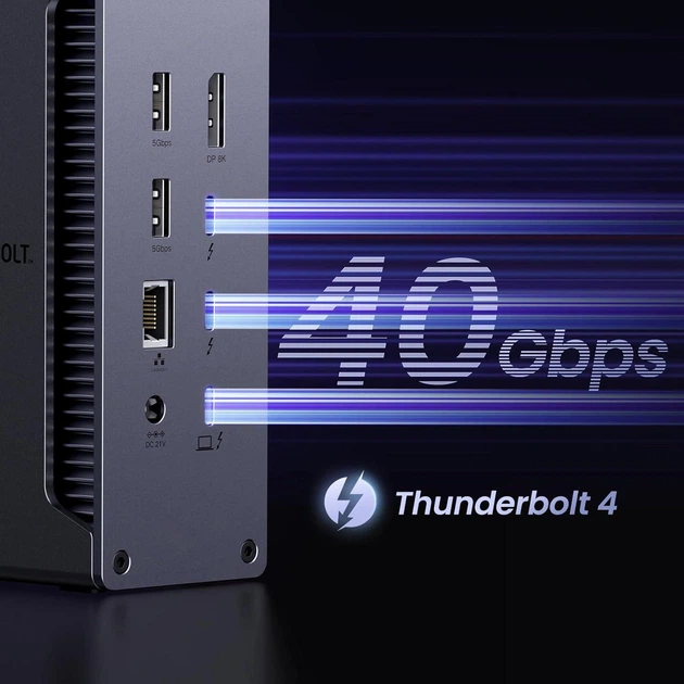 Концентратор 13 in 1 UGREEN U710 Revodok Max 213 Thunderbolt 4