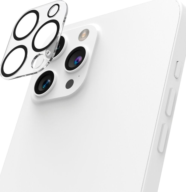 Захисне скло Hama Cam Protect для камеры Apple iPhone 15 Pro/15 Pro Max (4047443529138) - зображення 4