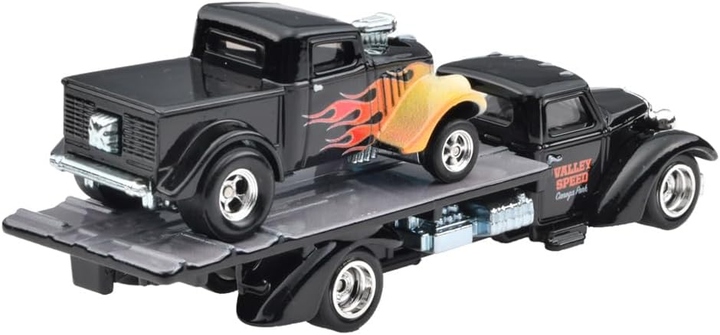 Pojazd Mattel Hot Wheels Premium Car Culture Team Transport '33 Willys & Speed Waze #60 1:64 HKF48 (0194735102235) - obraz 4