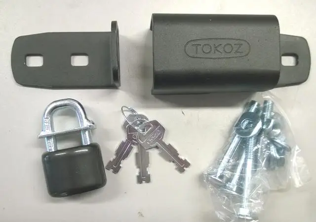 Замок навісний TOKOZ UZ 240,чорний - изображение 3
