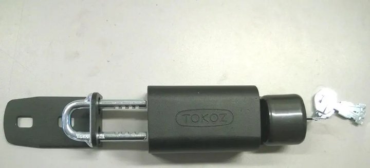 Замок навісний TOKOZ UZ 240,чорний - изображение 4