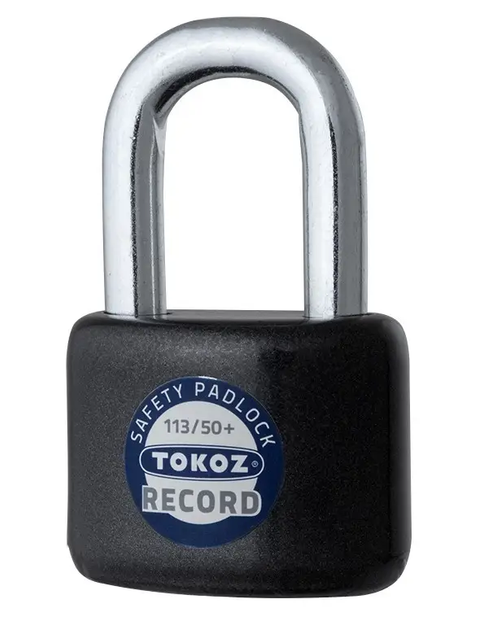 Замок навісний TOKOZ RECORD,чорний - изображение 3