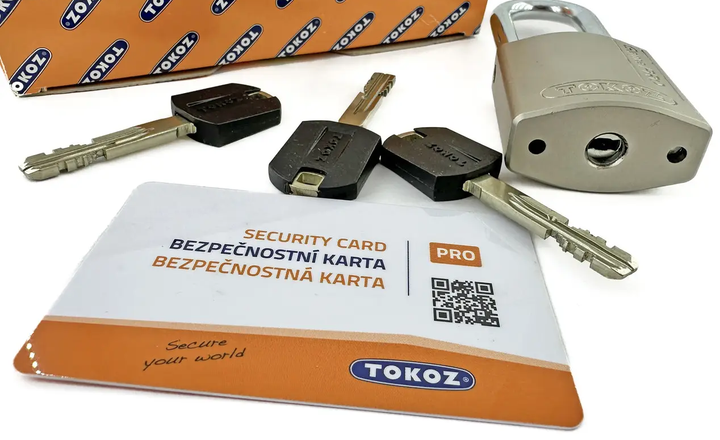 Замок навісний дисковий Tokoz Gama Pro 40 OS LONG - изображение 5