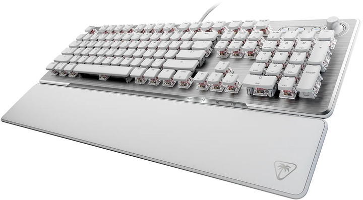 Klawiatura przewodowa Turtle Beach Vulcan II Titan II Red USB White (0731855210138) - obraz 4