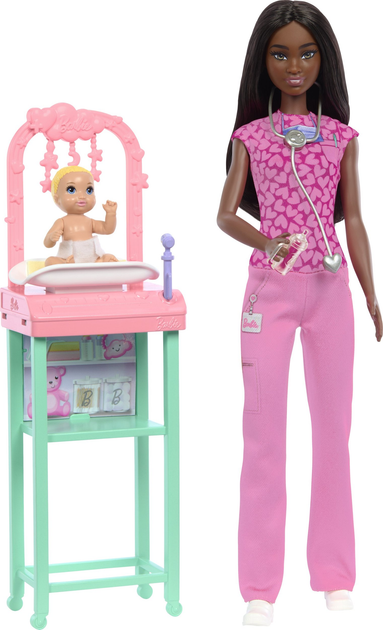 Лялька Mattel Barbie Лікар Педіатр JCR73 (0194735275229) - зображення 3