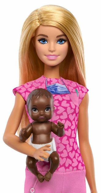 Lalka Mattel Barbie Lekarz Pediatra JCR72 (0194735275274) - obraz 5