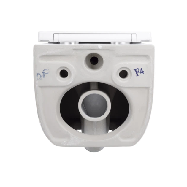 Унітаз підвісний Qtap Gemini безободковий з сидінням Soft-close QT2533076EUQW - изображение 7