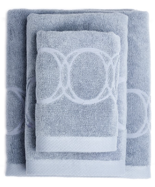 Ręcznik Officine Monogram Opus frotte szary 70 x 140 cm (5902367613648) - obraz 4