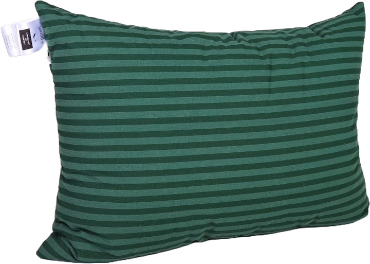 Подушка MirSon №0105 Сolor Fun Line 17-0612 Stripe Emerald Bamboo середня 50x70 см від Rozetka на платформі USKIDKA Акція на Подушка MirSon №0105 Сolor Fun Line 17-0612 Stripe Emerald Bamboo середня 50x70 см від Rozetka