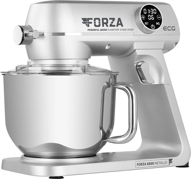 Комбайн кухонный ECG FORZA 6600 Metallo Argento - изображение 5