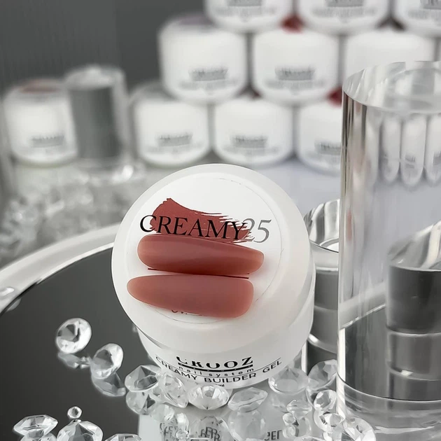 Гель для наращивания Crooz Creamy Builder Gel 15 мл №25 - изображение 2