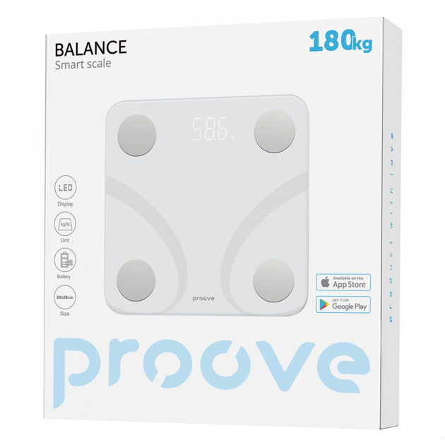 Смарт-ваги Proove Balance white - зображення 2