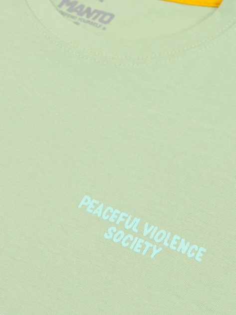 Футболка MANTO t-shirt SOCIETY 25 Lime M - Фото 3 Футболка MANTO t-shirt SOCIETY 25 Lime M - изображение 3