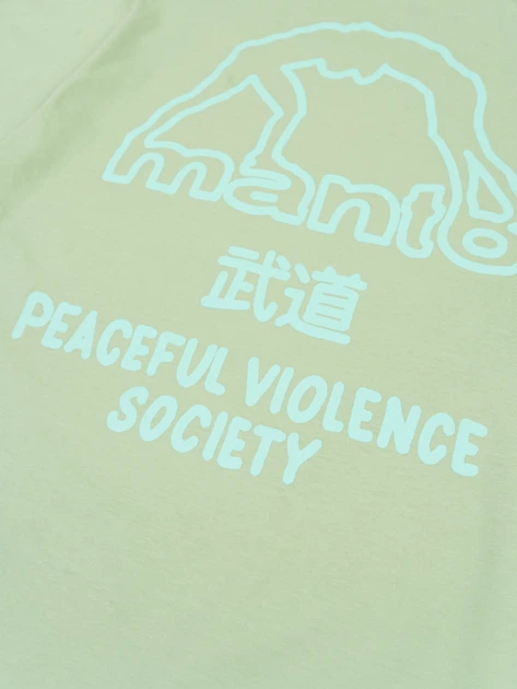 Футболка MANTO t-shirt SOCIETY 25 Lime M - Фото 4 Футболка MANTO t-shirt SOCIETY 25 Lime M - изображение 4