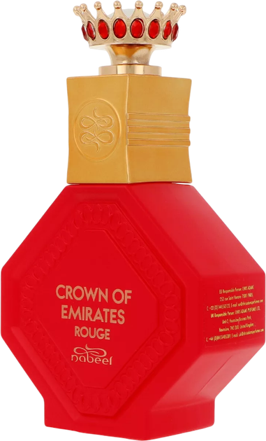 Woda perfumowana damska Nabeel Crown Of Emirates Rouge 100 ml (6291109923237) - obraz 3