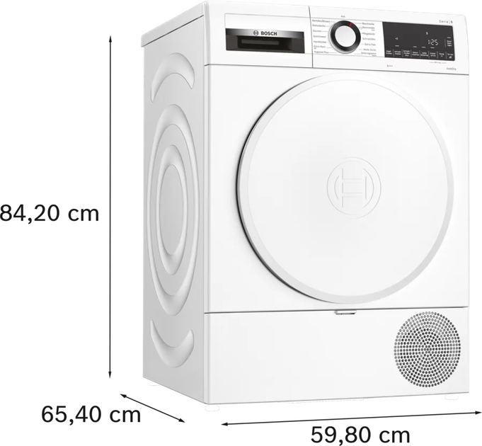 Сушильний автомат Bosch Serie 6 WQG233D20 (4242005303250) - зображення 6