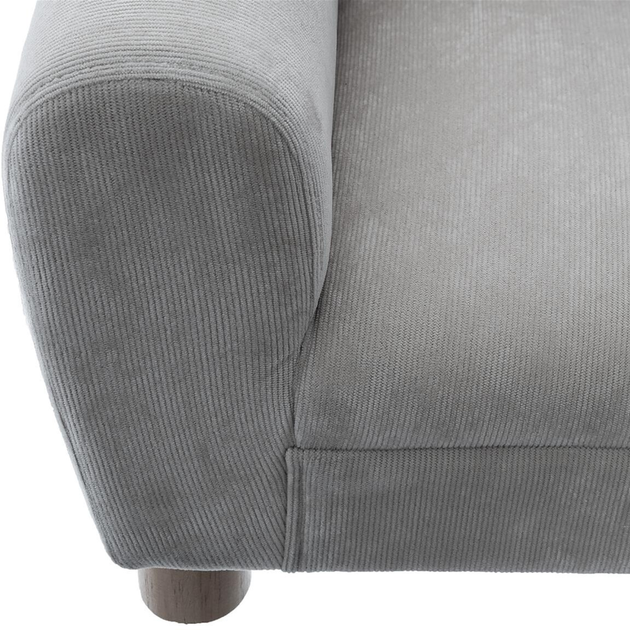 Fotel dla dzieci Atmosphera Kotek Grey (3560238696255) - obraz 3
