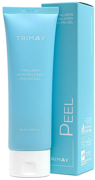 Пилинг-гель для лица Trimay Hyaluron Microdelivery Peeling Gel с гиалуроновой кислотой 120 мл (8809822540624) 