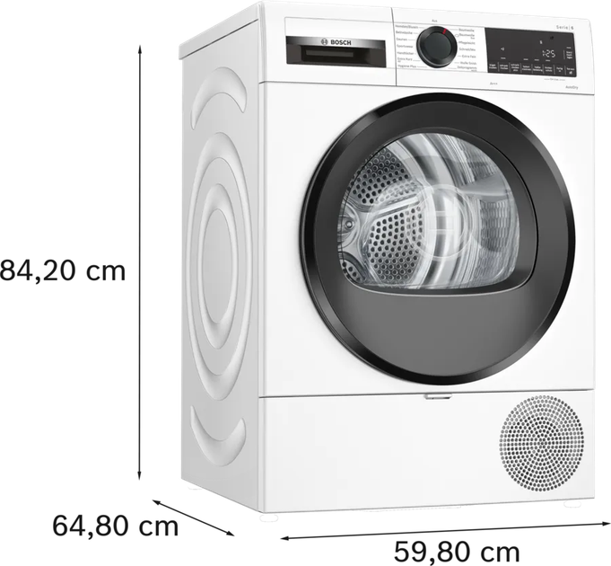 Suszarka Bosch Serie 6 WQG233D40 (4242005303274) - obraz 6