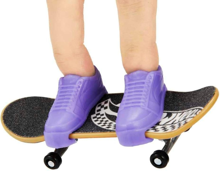 Іграшковий набір Hot Wheels Скейтборд Big Air Bat + взуття для керування пальцями HGT52 (0194735057511) - зображення 5
