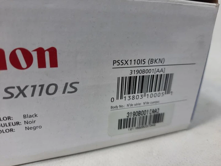 Фотоаппарат Canon PowerShot SX110 IS, 9 Мп, оптический зум 10x, дисплей 2.3" Б/У - Фото 3 Фотоаппарат Canon PowerShot SX110 IS, 9 Мп, оптический зум 10x, дисплей 2.3" Б/У - изображение 3