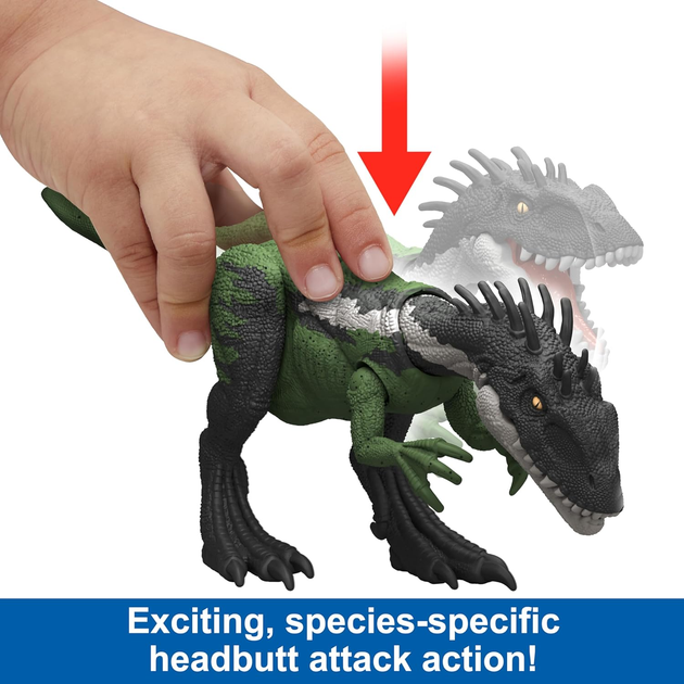 Figurka dinozaura Mattel Jurassic World Epic Evolution Strike Attack Guaibasaurus HTK63 (0194735192618) - obraz 7
