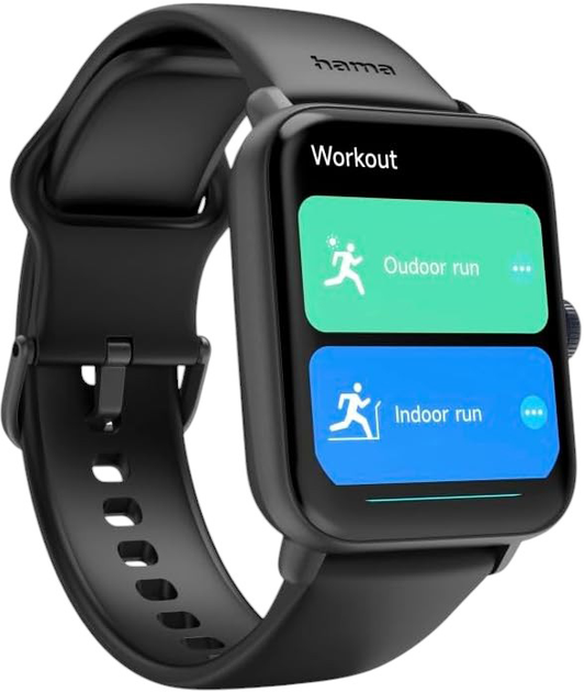 Smartwatch Hama 6010 Black (4047443523600) - obraz 3