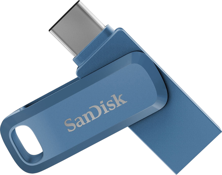 Pendrive SanDisk Ultra Dual Drive GO 64GB USB Type-C Navy Blue (0619659186999) - obraz 3
