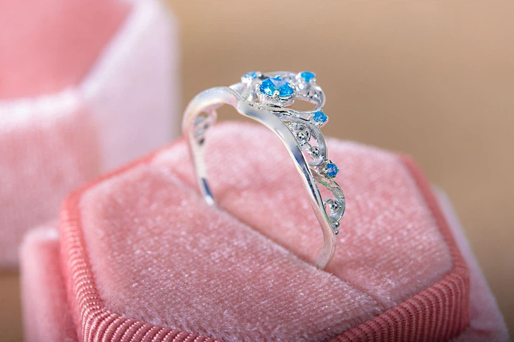 Серебряное кольцо корона 18.5 SK-0007 - изображение 3