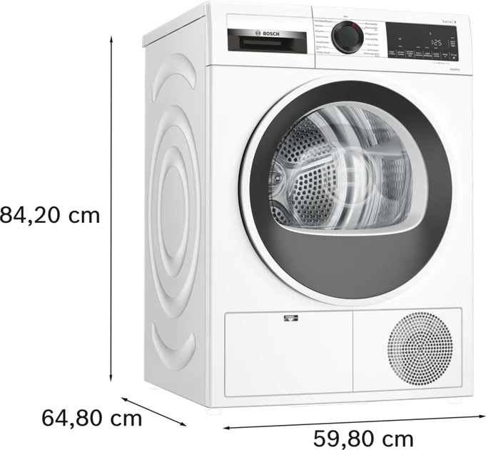 Сушильний автомат Bosch Serie 6 WQG241000 (4242005303373) - зображення 3