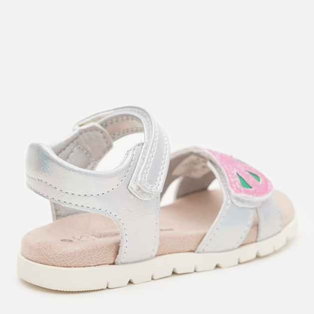 Дитячі сандалії для дівчинки Safety Jogger 626291-B99 29 Сріблясті (5401200001609) - зображення 4