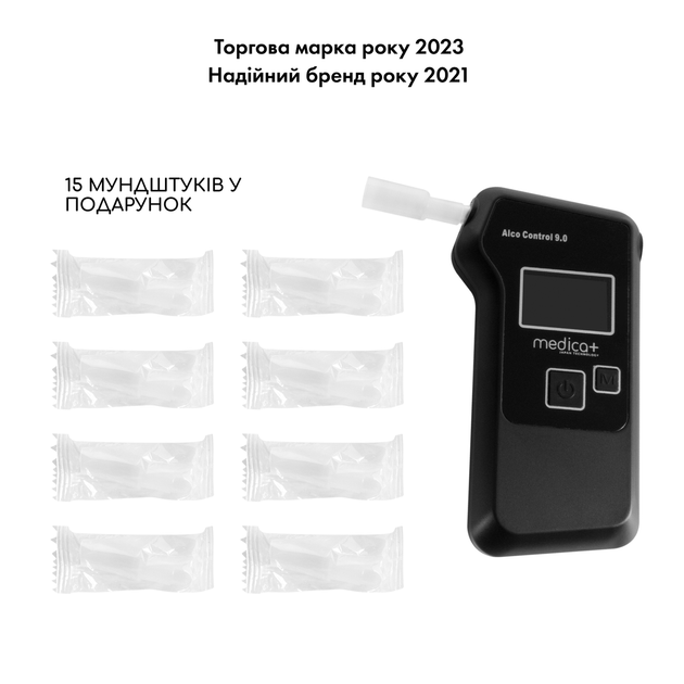 Алкотестер MEDICA+ Электрохимический AlcoControl 9.0 PRO Алкомат Профессиональный - изображение 7