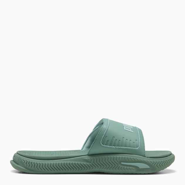 Чоловічі шльопанці Puma SoftridePro Slide 24 V 39543112 43 (9UK) 28 см Green Moon/Modern Mint від Rozetka на платформі USKIDKA Акція на Чоловічі шльопанці Puma SoftridePro Slide 24 V 39543112 43 (9UK) 28 см Green Moon/Modern Mint від Rozetka