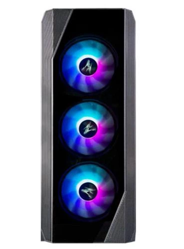 Корпус Zalman n5 tf, Black, Mid Tower, без бп, для atx, mATX, Mini-ITX, 1 х usb 3.0, 2 х usb 2.0, 4x120 мм rgb Fan, боковая панель из акрила, 437х 200 х 450 мм, 3.6 кг - изображение 2