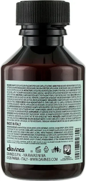 Шампунь-скраб детоксикуючий для волосся Davines Detoxifying Shampoo 100 мл - зображення 2
