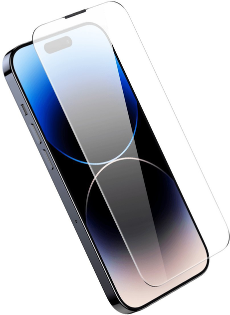 Zestaw 2 szkieł hartowanych Baseus z osłoną na głośnik do Apple iPhone 14 Pro Max (6932172623517) - obraz 4