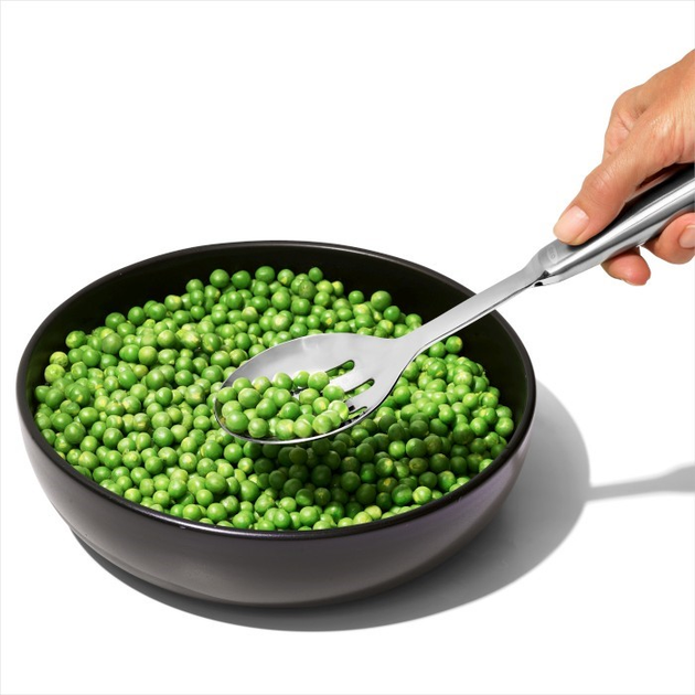 Łyżka cedzakowa OXO Steel do serwowania stalowa (0719812052090) - obraz 6